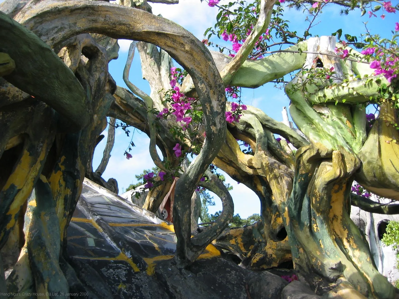 Crazy House Dalat Vietnam Hang Nga — the surrealist guesthouse-sculpture is the city's most photographed building