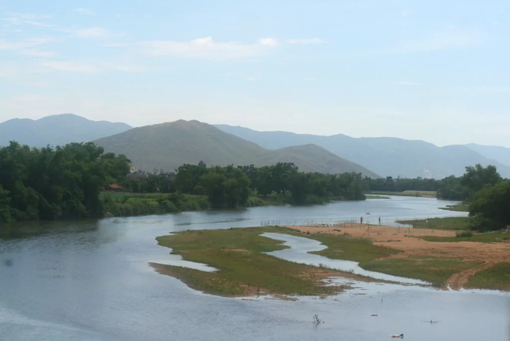 Binh Dinh Vietnam province landscape — the province surrounding Quy Nhon has mountains, rivers, and historical sites