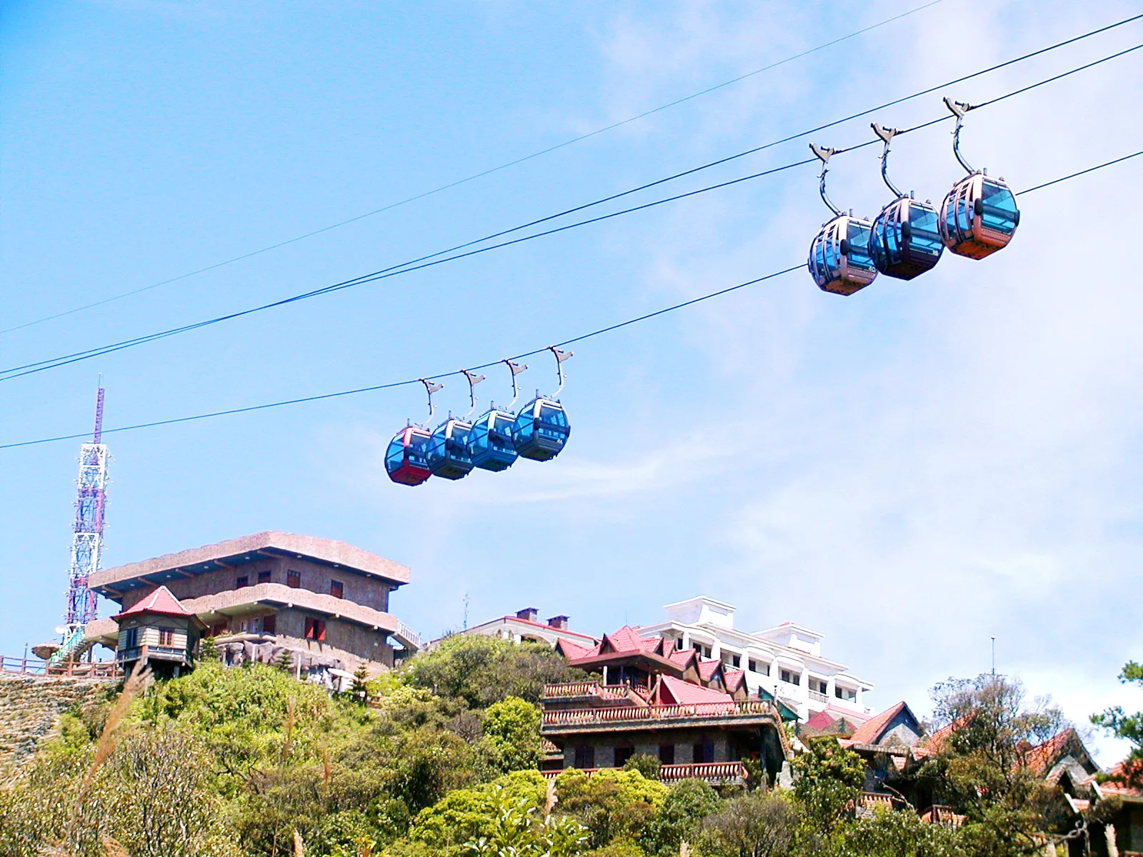 Ba Na Hills Da Nang cable car — Vietnam's most engineered hill station, featuring the world's longest non-stop single-track cable car