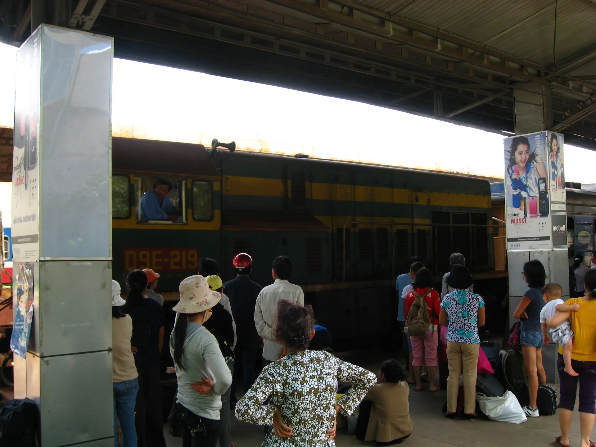 Ho Chi Minh City railway station Saigon — the southern terminus is located 2km from the city centre