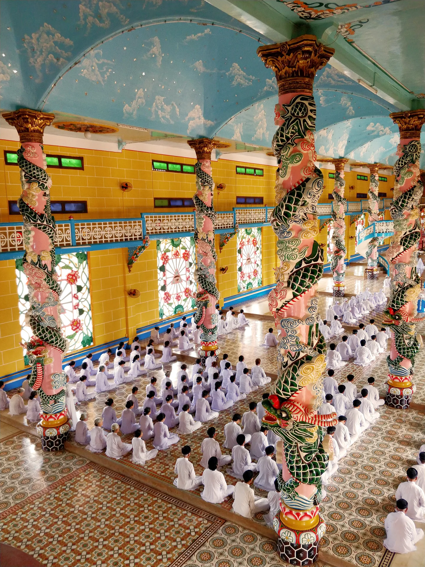 Cao Dai Ceremony