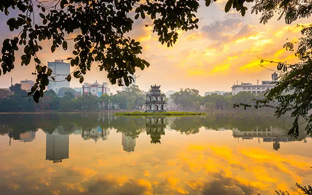 Hoan Kiem Lake Hanoi