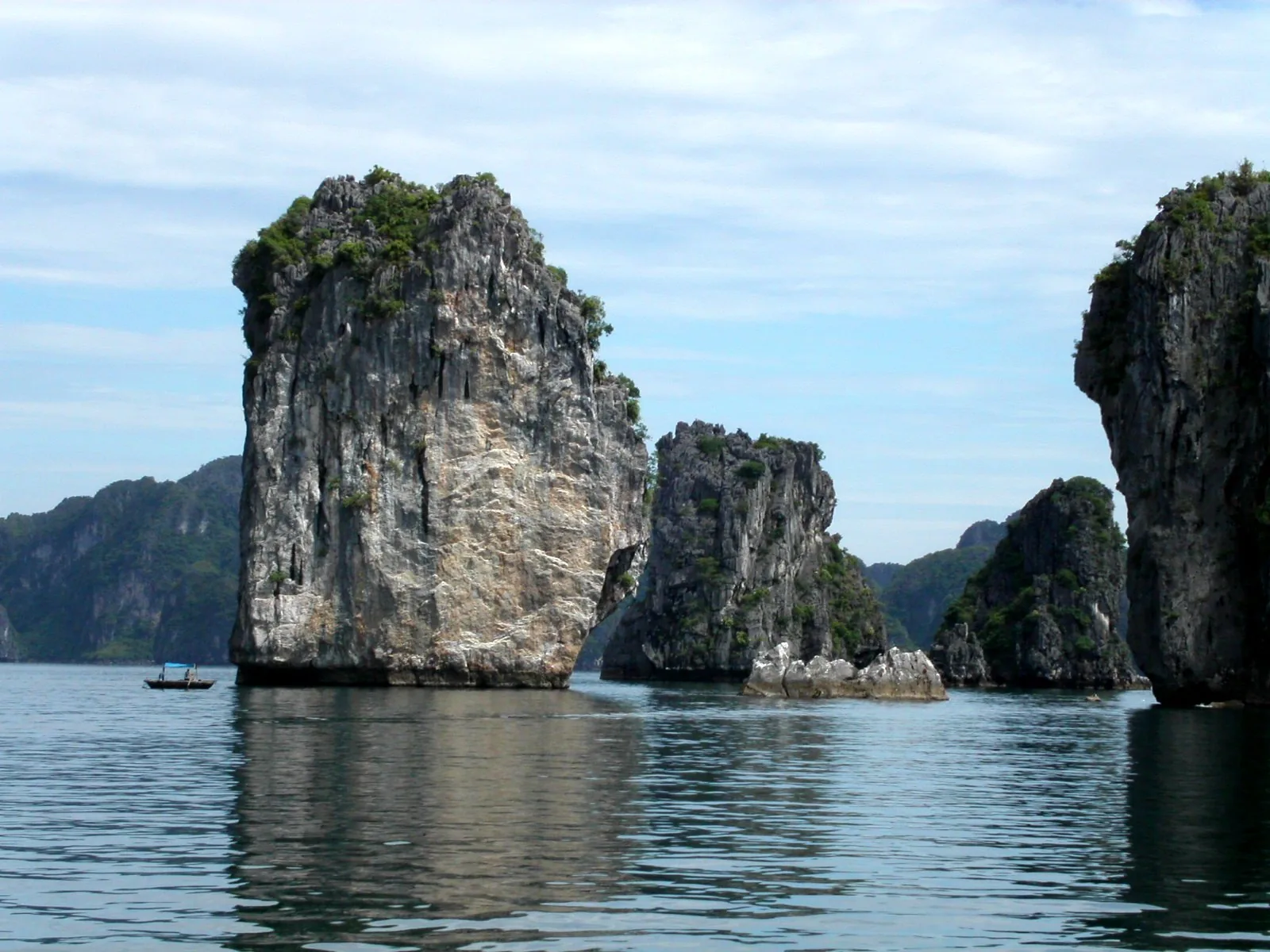 Ha Long Bay limestone karst UNESCO World Heritage — one of Vietnam's most iconic natural landscapes