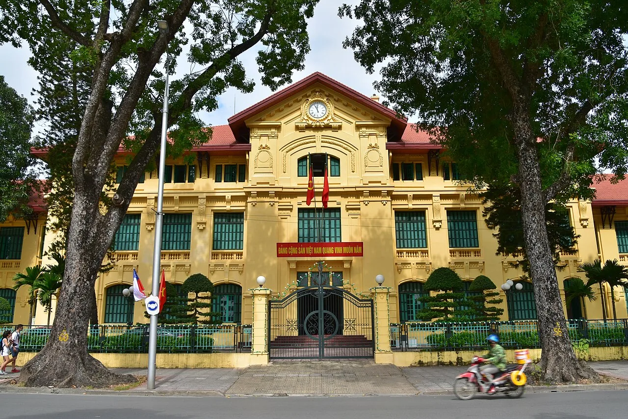 Hai Phong's 1912 French Opera House — a colonial landmark in northern Vietnam